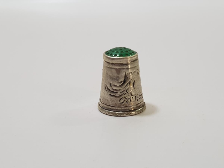 OSMANLI DÖNEMİ OPAL TAŞLI GÜMÜŞ TERZİ YÜKSÜĞÜ