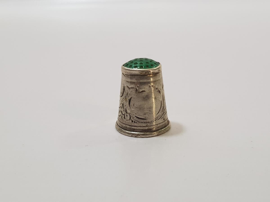 OSMANLI DÖNEMİ OPAL TAŞLI GÜMÜŞ TERZİ YÜKSÜĞÜ