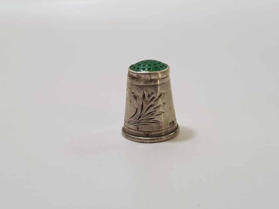 OSMANLI DÖNEMİ OPAL TAŞLI GÜMÜŞ TERZİ YÜKSÜĞÜ