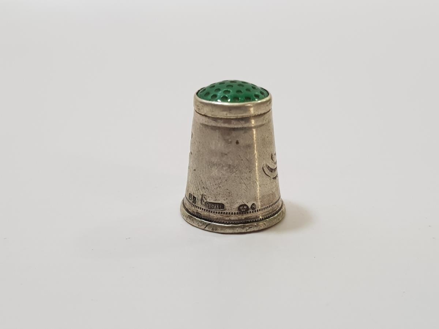 OSMANLI DÖNEMİ OPAL TAŞLI GÜMÜŞ TERZİ YÜKSÜĞÜ