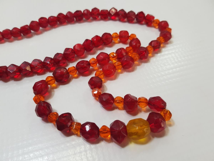 OSMANLI DÖNEMİ BEYKOZ CAM GERDANLIK