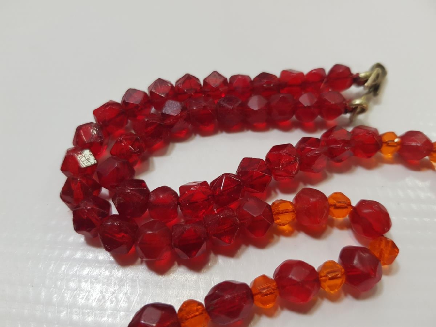 OSMANLI DÖNEMİ BEYKOZ CAM GERDANLIK