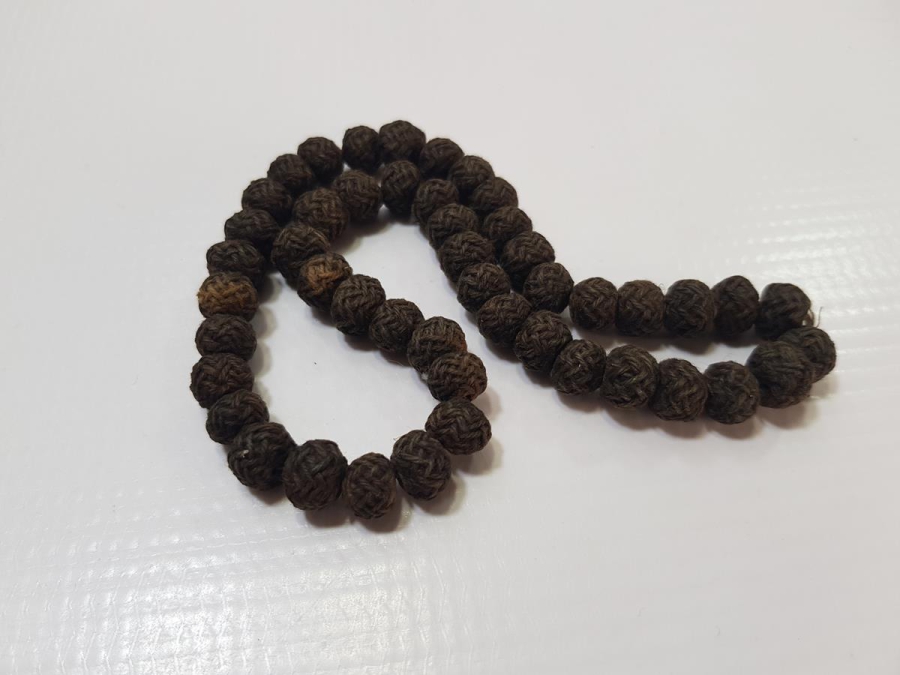 OSMANLI DÖNEMİ TEKKE İŞİ İP ÖRME ÇİLE TESPİHİ