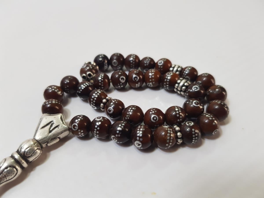 GÜMÜŞ ÇAKMA KUKA TESPİH