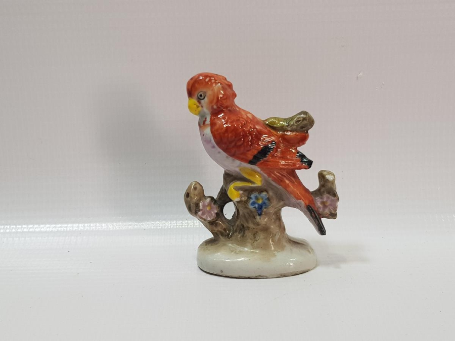 ROCOCO PORSELEN PAPAĞAN BİBLOSU