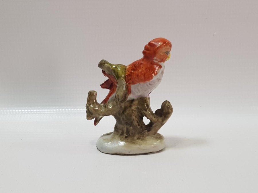 ROCOCO PORSELEN PAPAĞAN BİBLOSU