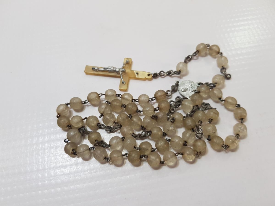 OSMANLI DÖNEMİ BEYKOZ CAM PAPAZ TESPİHİ