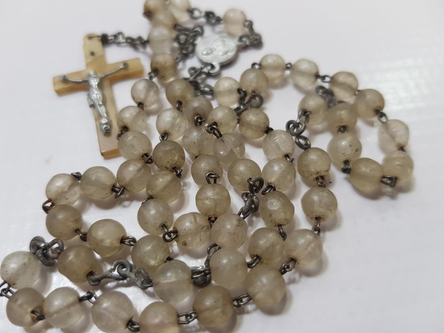 OSMANLI DÖNEMİ BEYKOZ CAM PAPAZ TESPİHİ