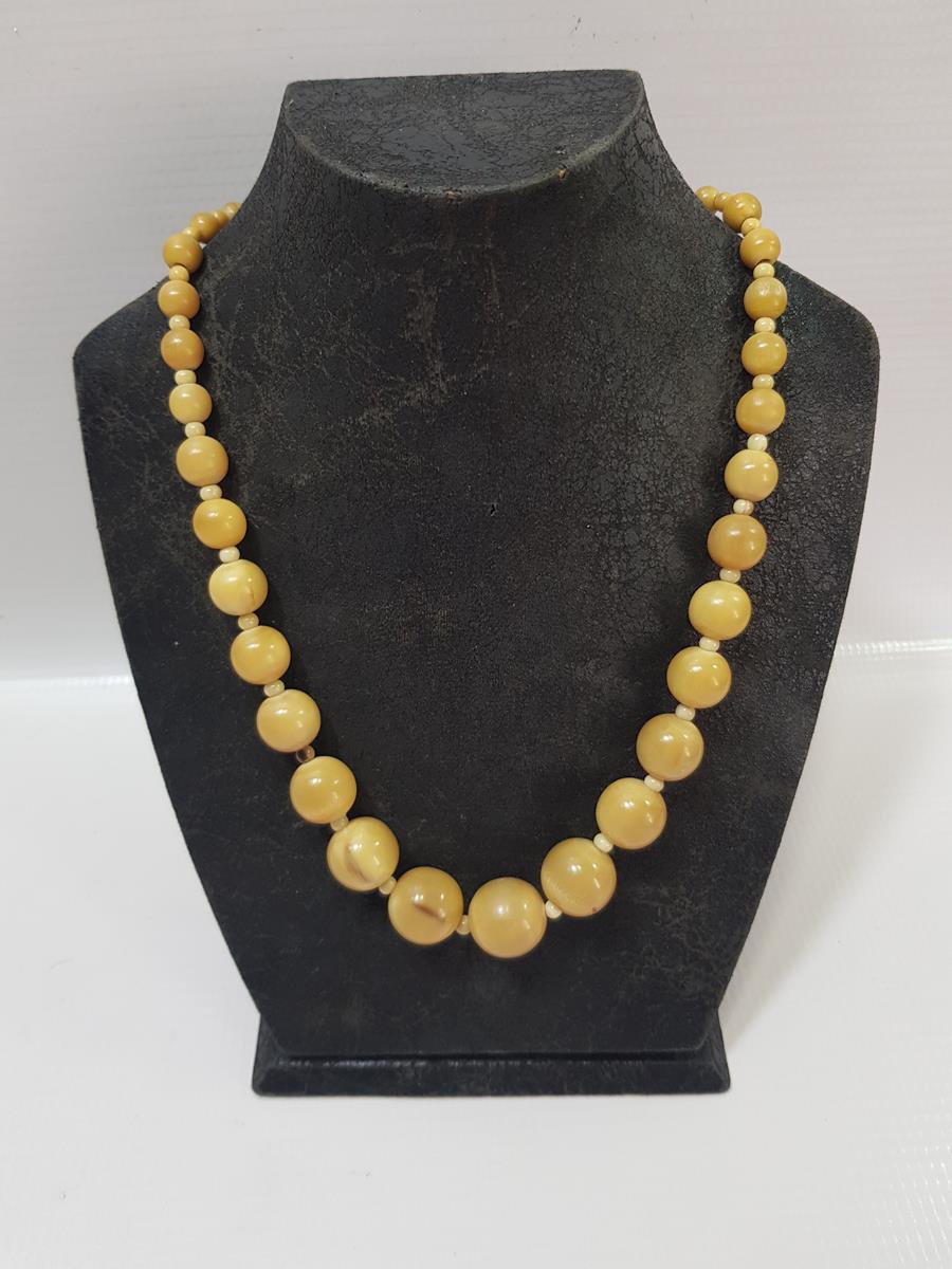 ANTİKA BOYNUZ KOLYE