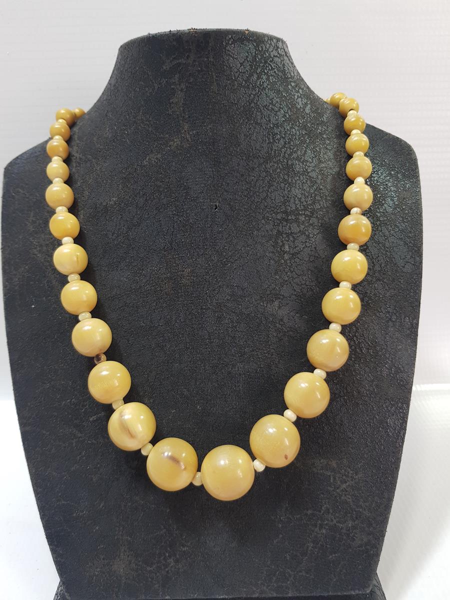 ANTİKA BOYNUZ KOLYE