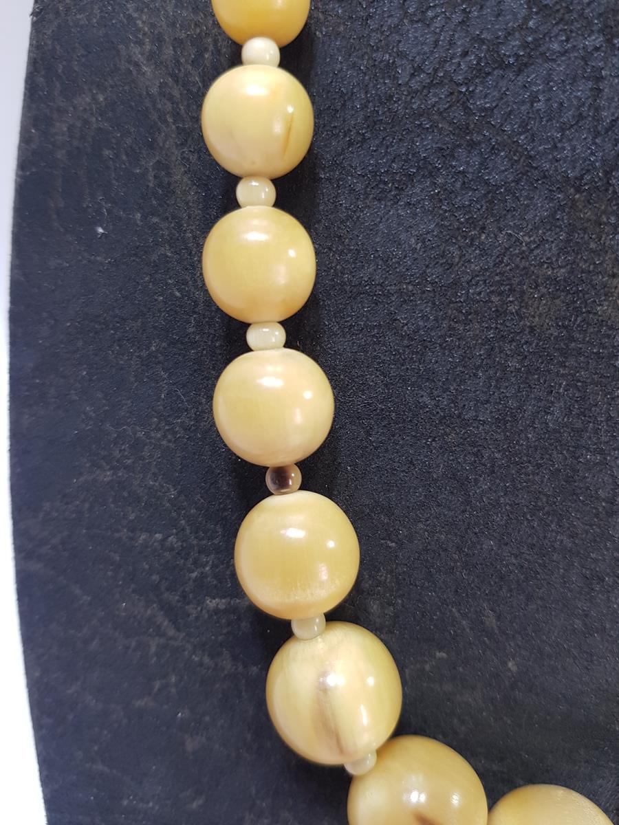 ANTİKA BOYNUZ KOLYE