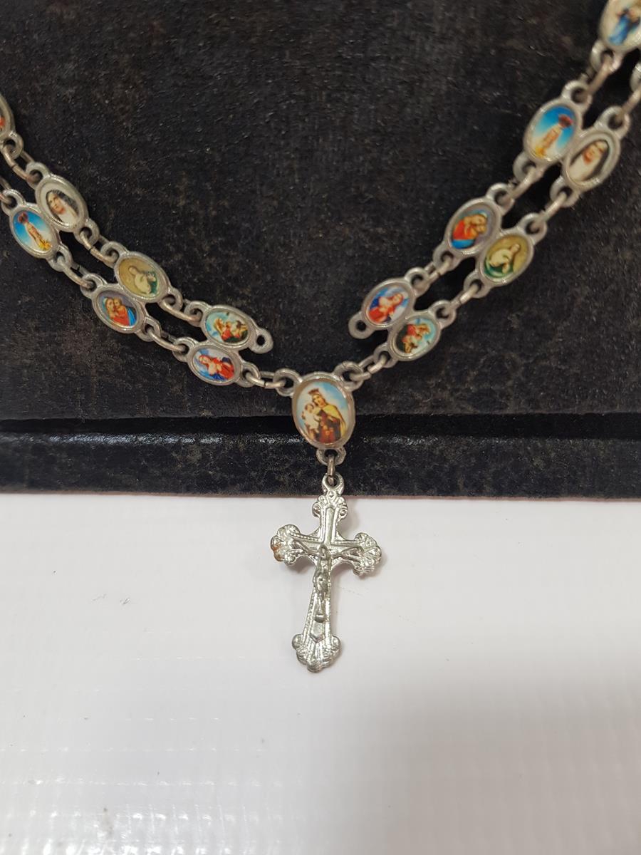 ANTİKA HRİSTİYAN İŞİ KOLYE GERDANLIK