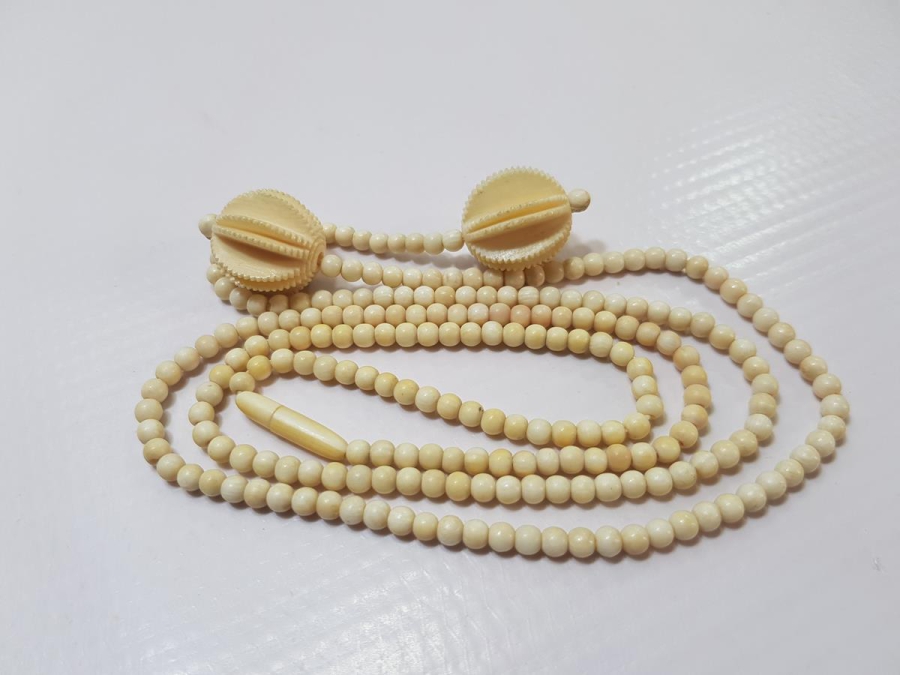 ANTİKA FİLDİŞİ GERDANLIK