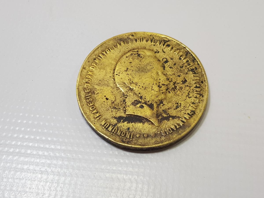 1939 ERZURUM İSTASYONUNUN AÇILIŞI HATIRASI MADALYONU