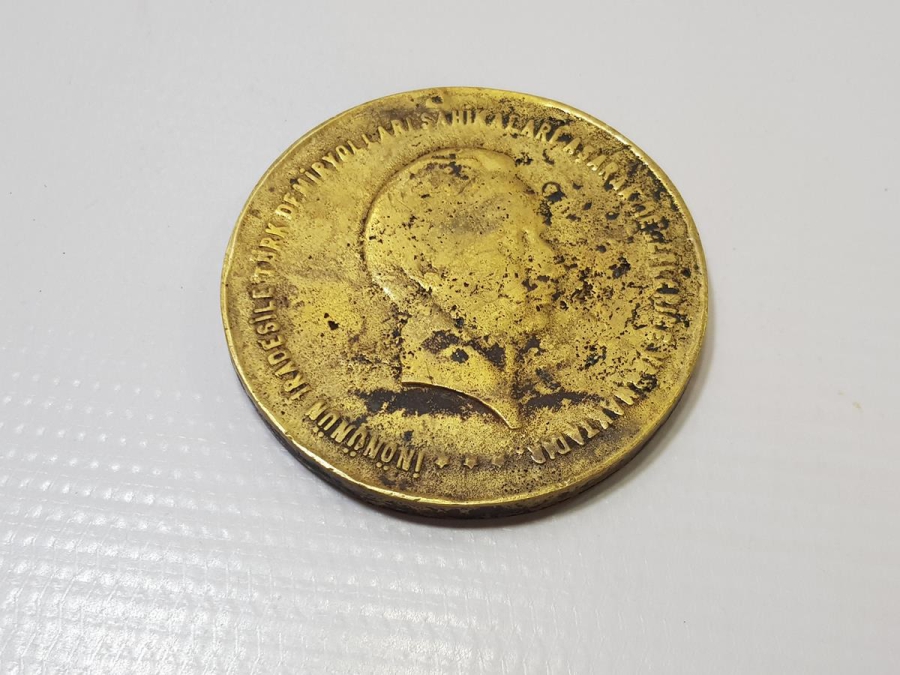 1939 ERZURUM İSTASYONUNUN AÇILIŞI HATIRASI MADALYONU