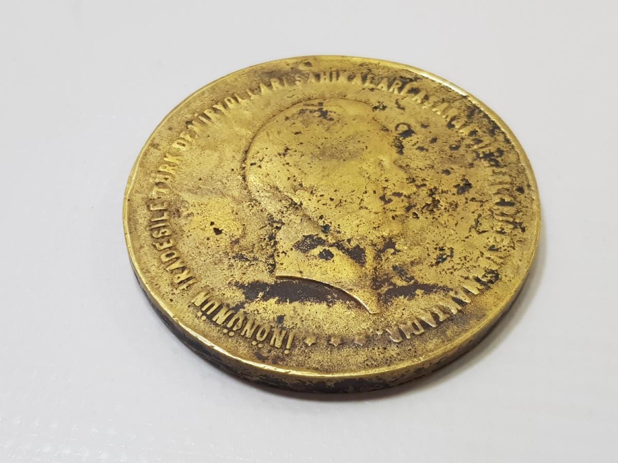 1939 ERZURUM İSTASYONUNUN AÇILIŞI HATIRASI MADALYONU