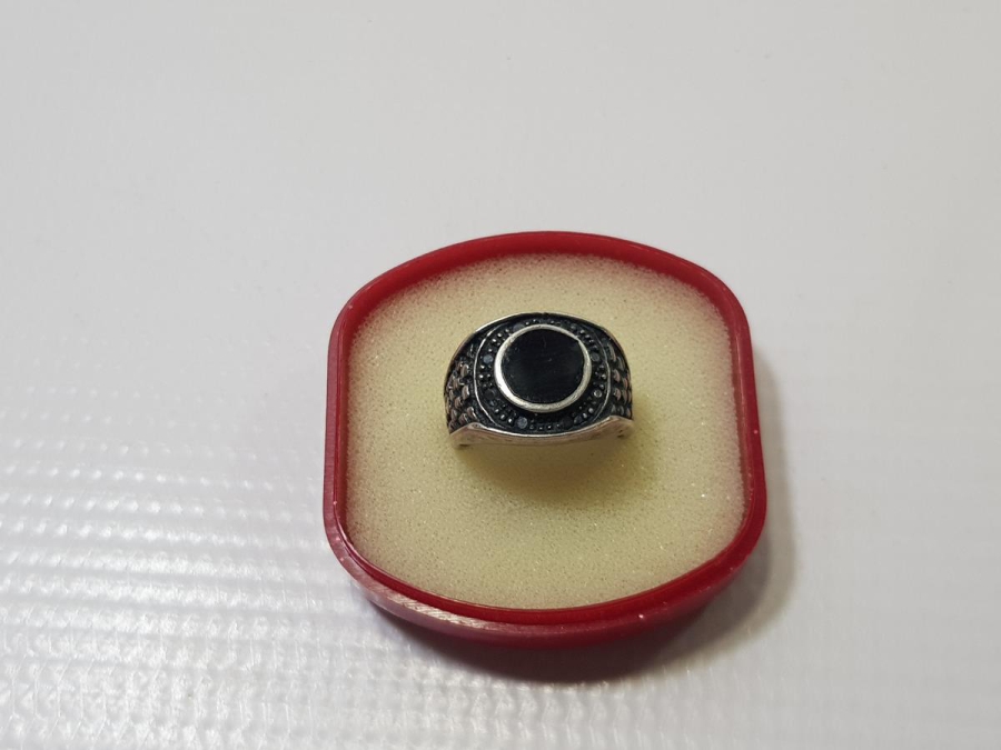 OLTU TAŞLI GÜMÜŞ YÜZÜK