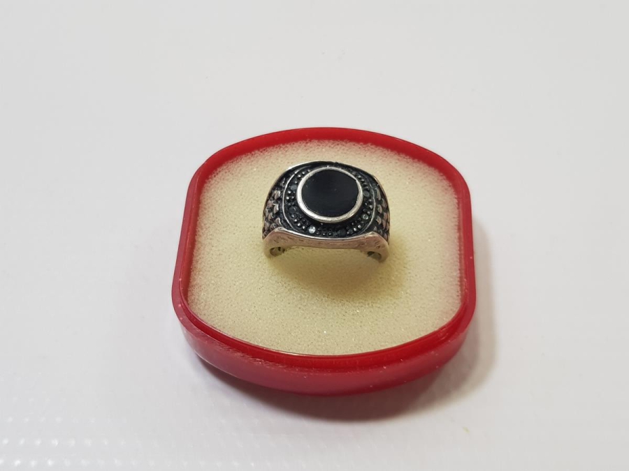 OLTU TAŞLI GÜMÜŞ YÜZÜK