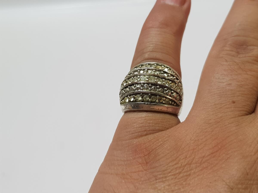 ZİRKON TAŞLI GÜMÜŞ YÜZÜK