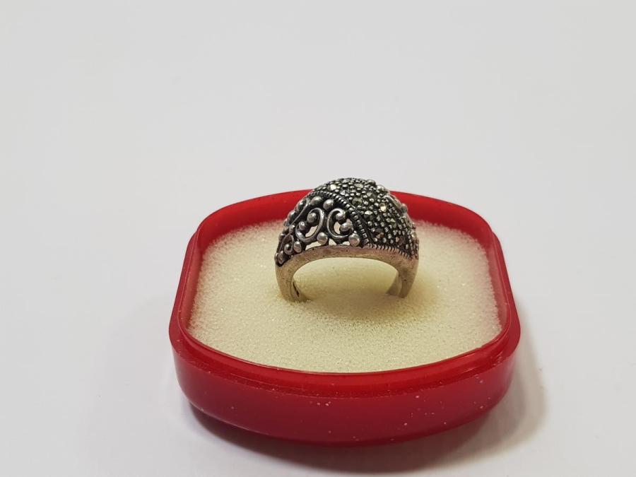 MARGAZİT TAŞLI GÜMÜŞ YÜZÜK