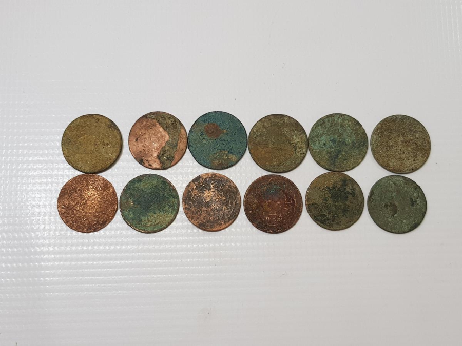 OSMANLI BAKIR 20 PARA LOTU