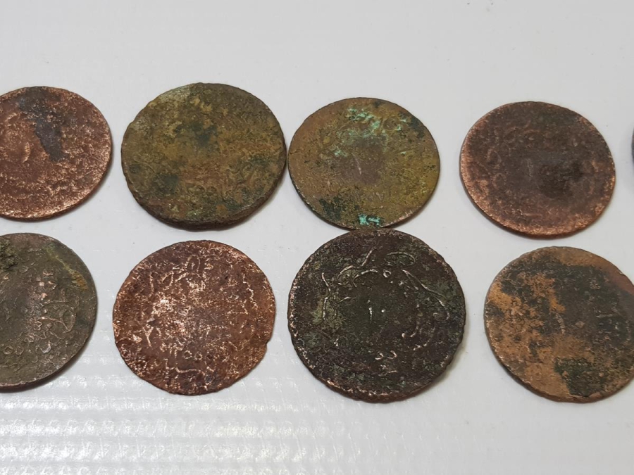 OSMANLI BAKIR 10 PARA LOTU