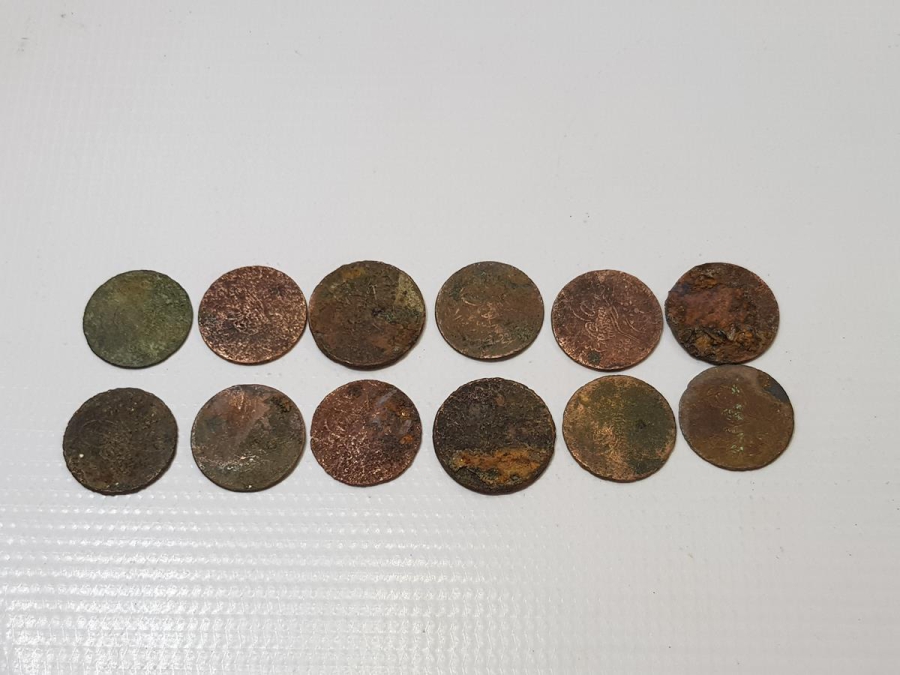 OSMANLI BAKIR 10 PARA LOTU