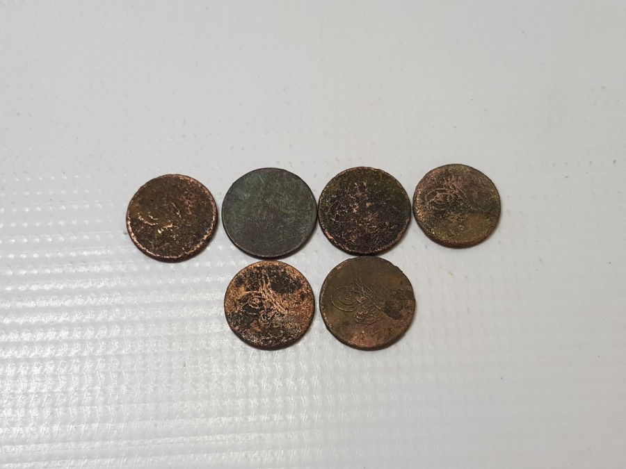 OSMANLI BAKIR 5 PARA LOTU