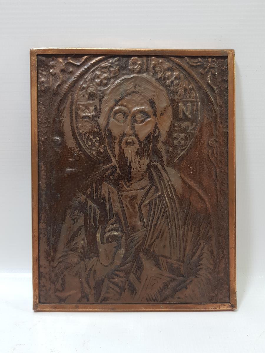 OSMANLI DÖNEMİ RUM İŞİ HZ İSA İKONA