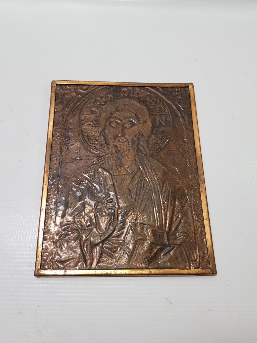 OSMANLI DÖNEMİ RUM İŞİ HZ İSA İKONA