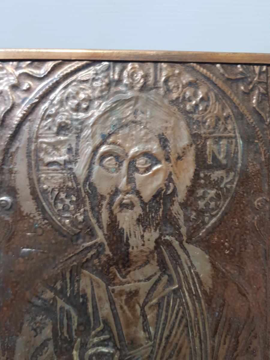 OSMANLI DÖNEMİ RUM İŞİ HZ İSA İKONA