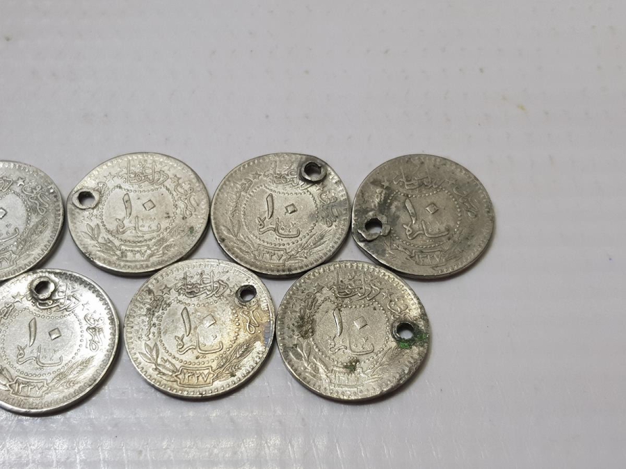 SULTAN MEHMED REŞAD DÖNEMİ TAM TAKIM 10 PARA LOTU