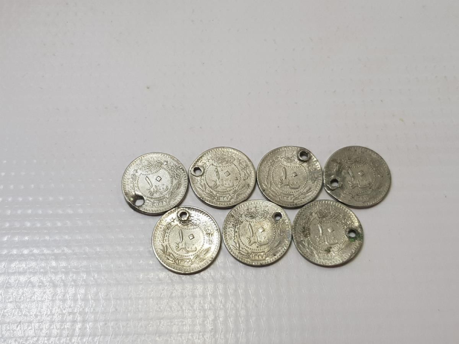 SULTAN MEHMED REŞAD DÖNEMİ TAM TAKIM 10 PARA LOTU