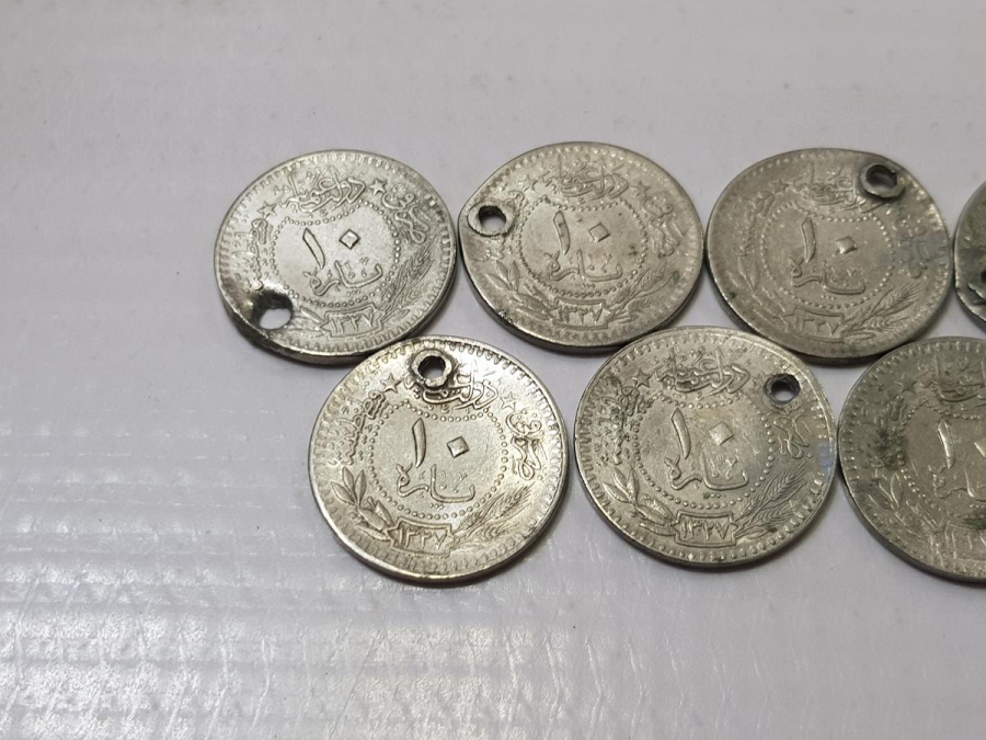 SULTAN MEHMED REŞAD DÖNEMİ TAM TAKIM 10 PARA LOTU