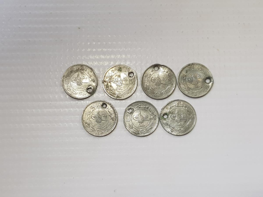 SULTAN MEHMED REŞAD DÖNEMİ TAM TAKIM 10 PARA LOTU