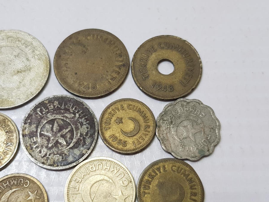 10 ADET TC MADENİ PARA