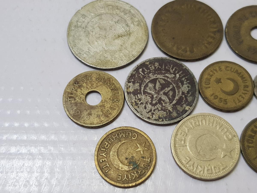 10 ADET TC MADENİ PARA