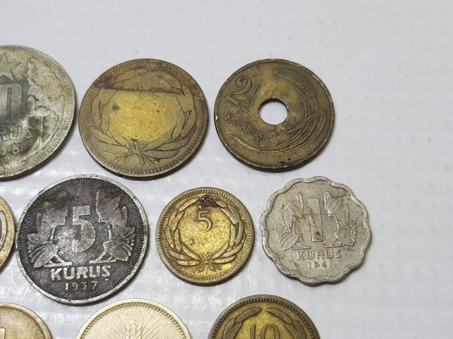 10 ADET TC MADENİ PARA