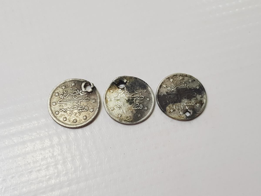 SULTAN MEHMED REŞAD DÖNEMİ GÜMÜŞ 2 KURUŞ LOTU