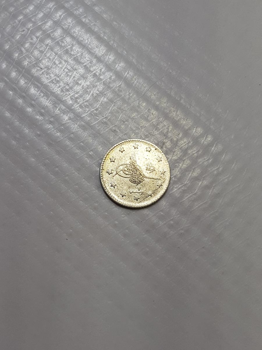 SULTAN MEHMED REŞAD HAN DÖNEMİ GÜMÜŞ 1 KURUŞ