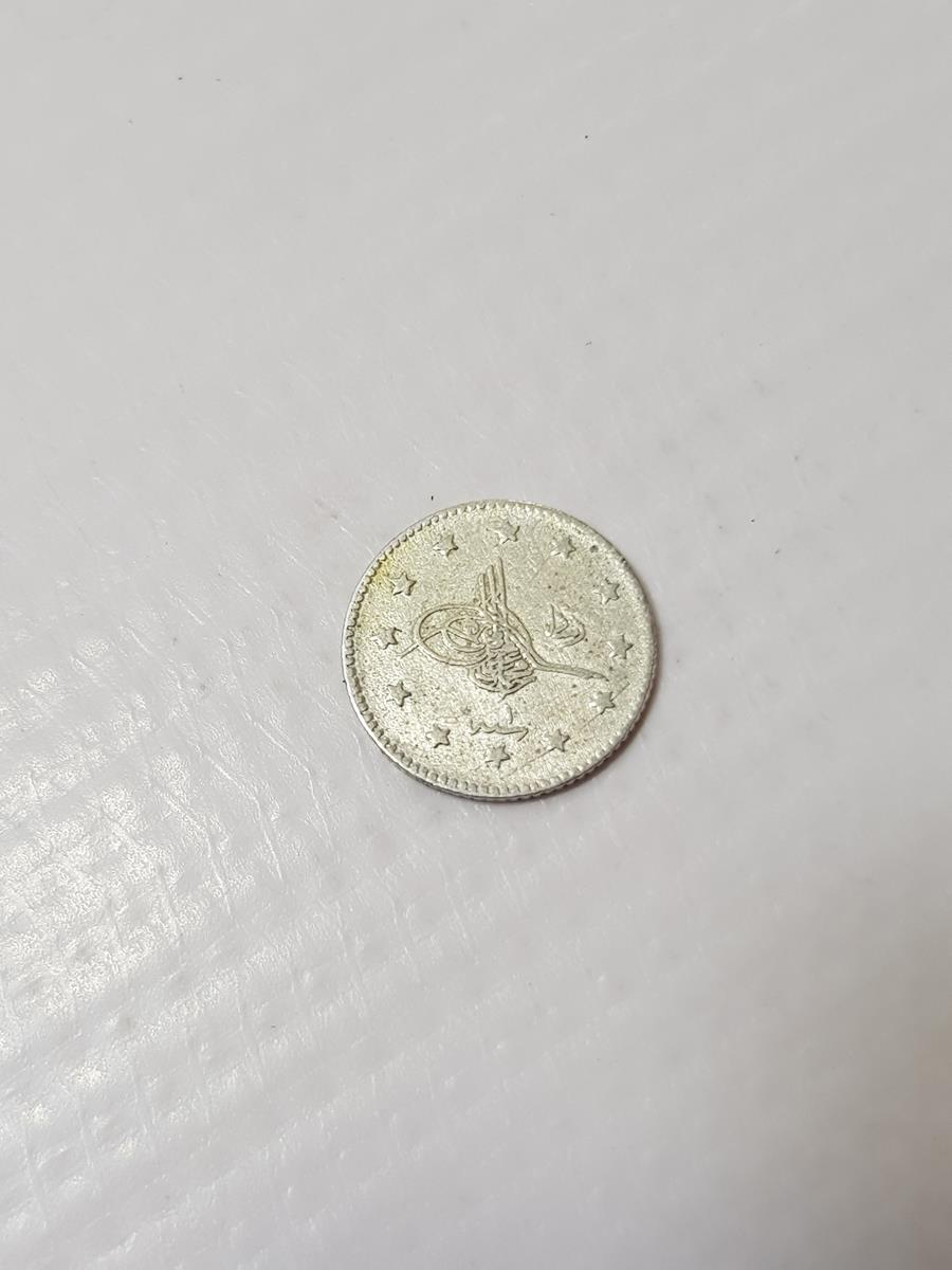 SULTAN MEHMED REŞAD HAN DÖNEMİ GÜMÜŞ 1 KURUŞ