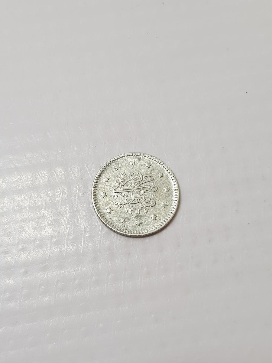 SULTAN MEHMED REŞAD HAN DÖNEMİ GÜMÜŞ 1 KURUŞ