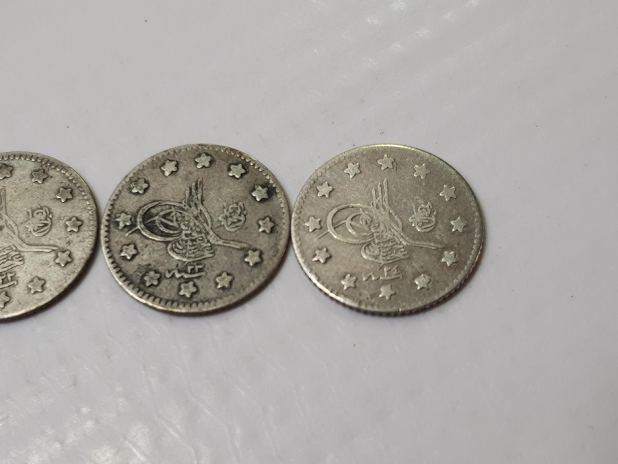 SULTAN ABDÜLHAMİD HAN DÖNEMİ GÜMÜŞ 1 KURUŞ LOTU