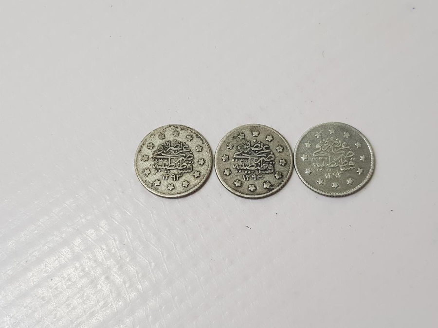 SULTAN ABDÜLHAMİD HAN DÖNEMİ GÜMÜŞ 1 KURUŞ LOTU