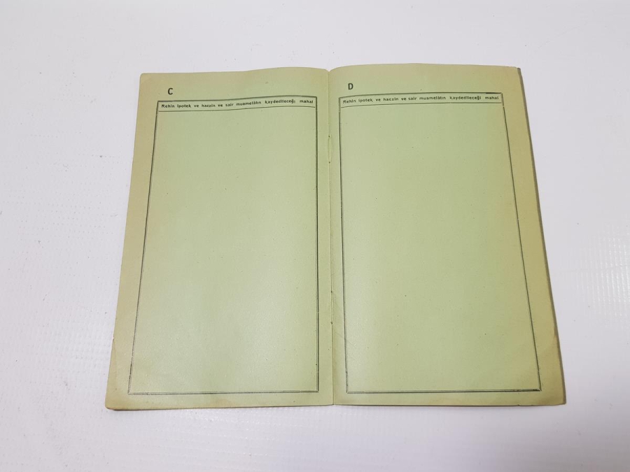 1931 TARİHLİ TİCARET GEMİSİ RUHSATNAMESİ