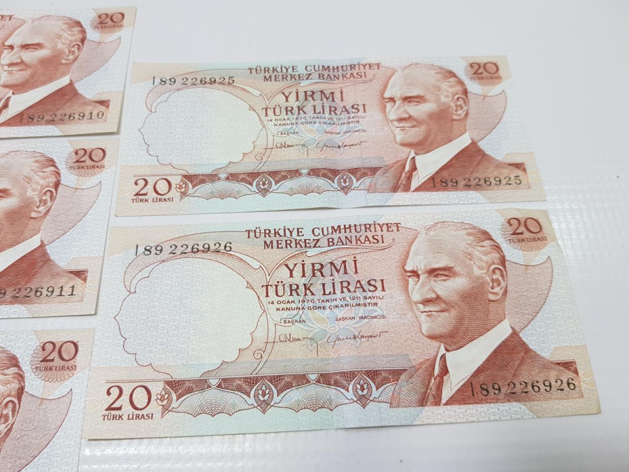 6. EMİSYON 20 LİRA LOTU