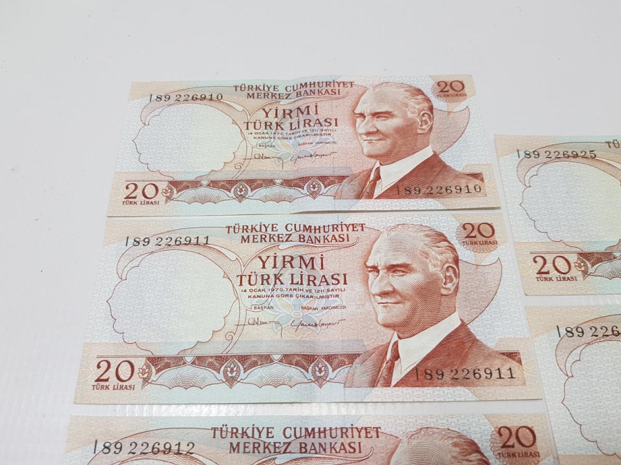 6. EMİSYON 20 LİRA LOTU