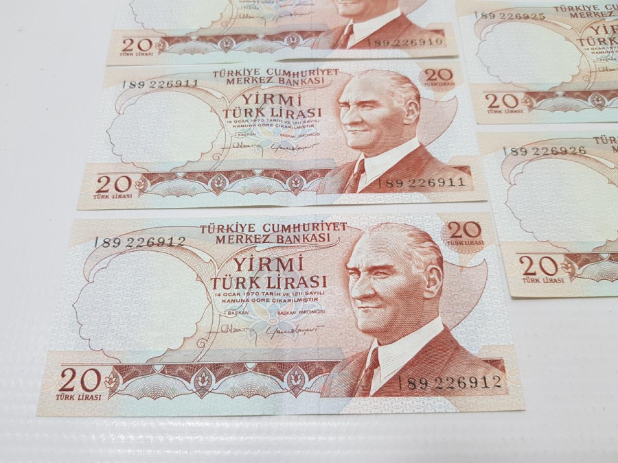 6. EMİSYON 20 LİRA LOTU