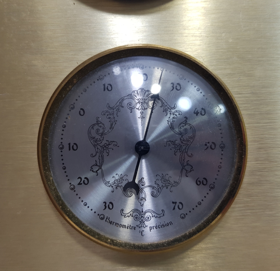 ANTİKA FRANSIZ YAPIMI BAROMETRE VE TERMOMETRE