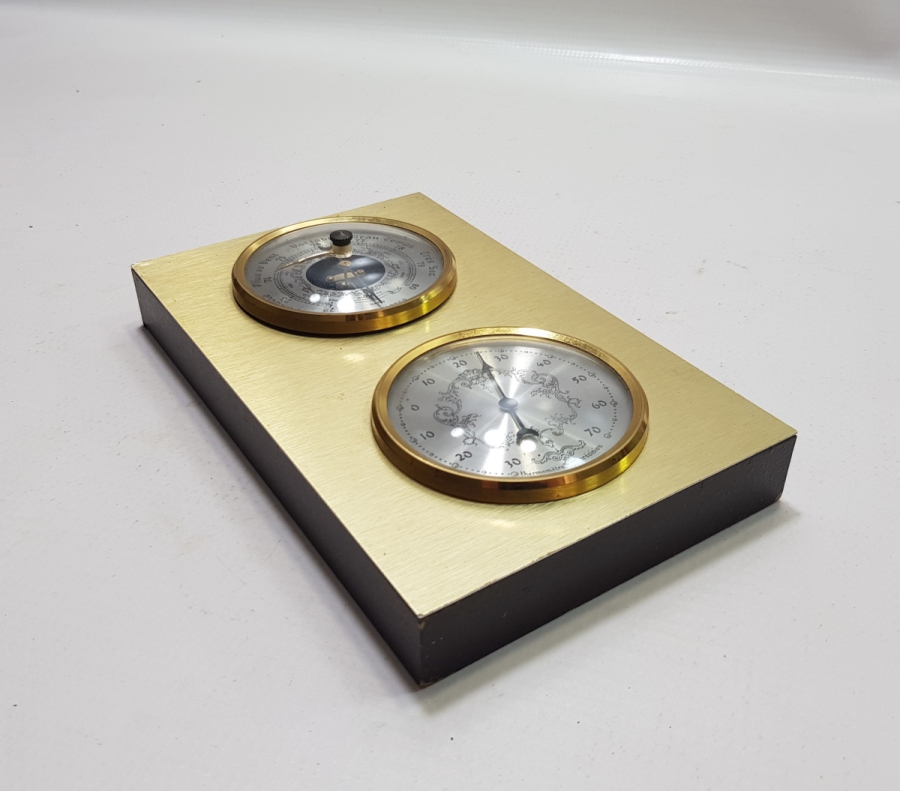 ANTİKA FRANSIZ YAPIMI BAROMETRE VE TERMOMETRE